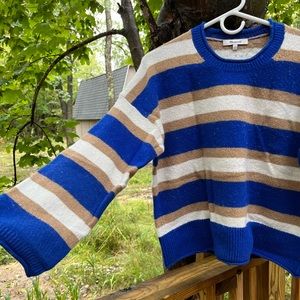 Madewell striped sweater size small